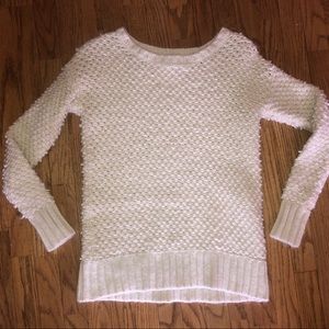 XS Long Cream American Eagle Outfitters Sweater